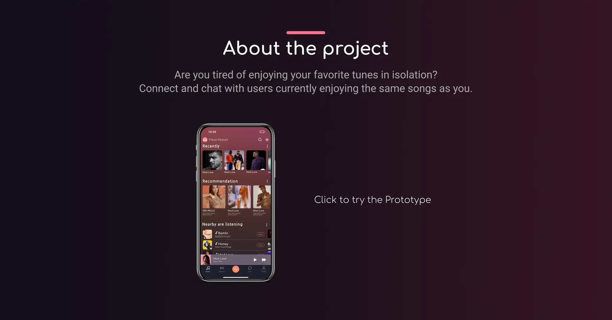 About + Prototype